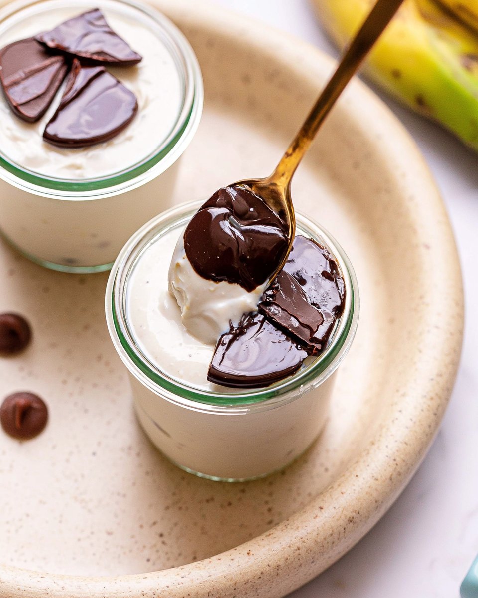 Cottage Cheese Banana Pudding Cups