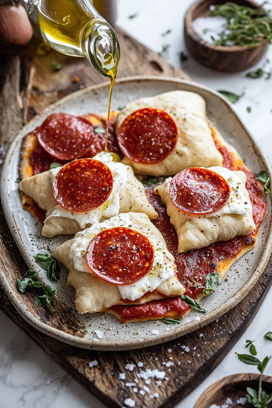 Pepperoni Pizza Pockets