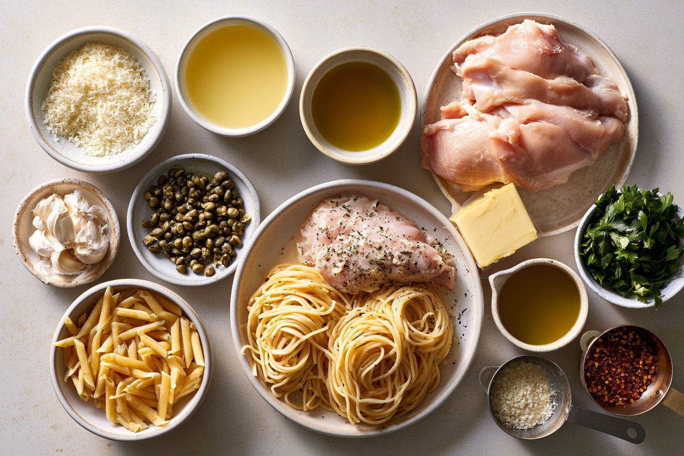 Chicken Piccata Pasta