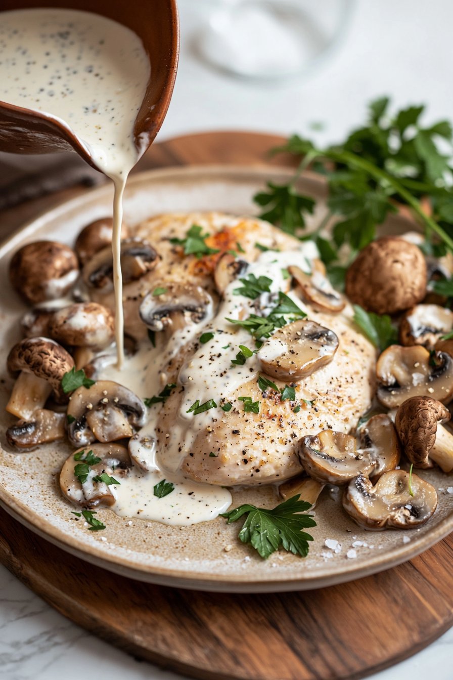Creamy Mushroom Chicken