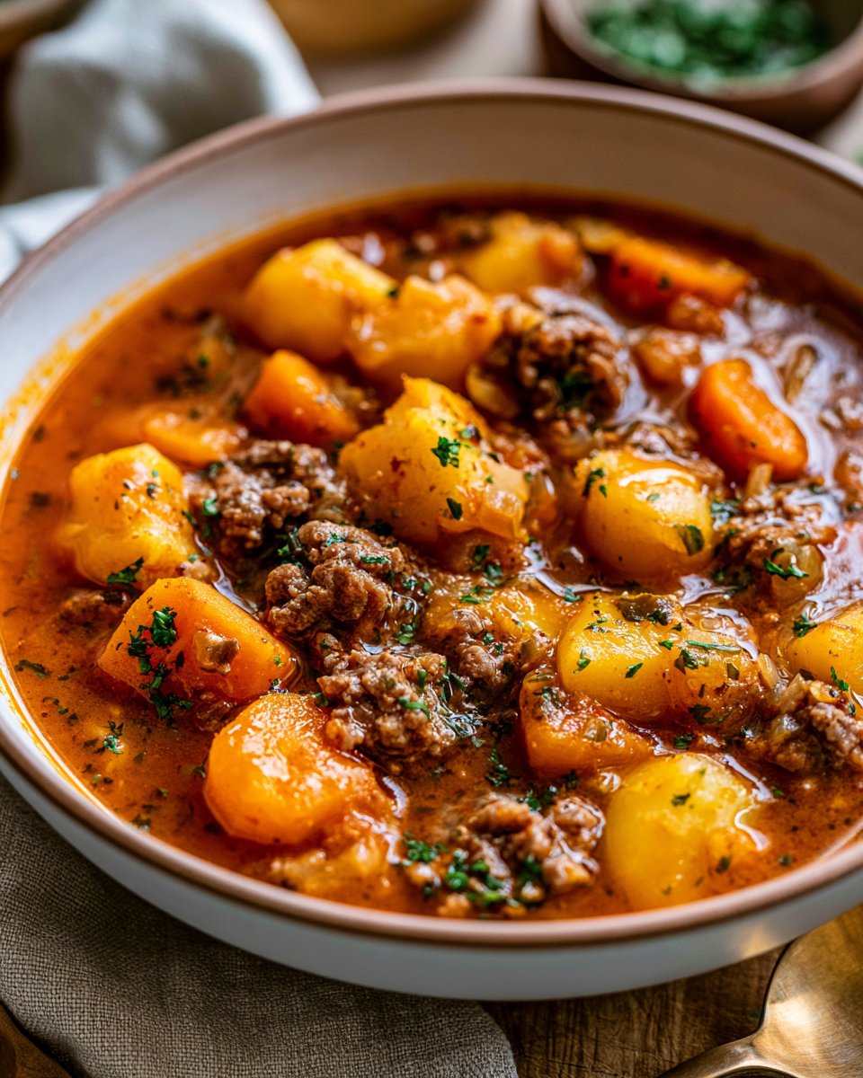 Easy Hamburger Soup