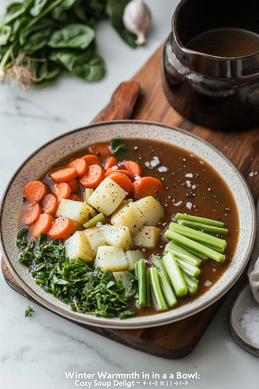Winter Warmth in a Bowl: Cozy Soup Delight