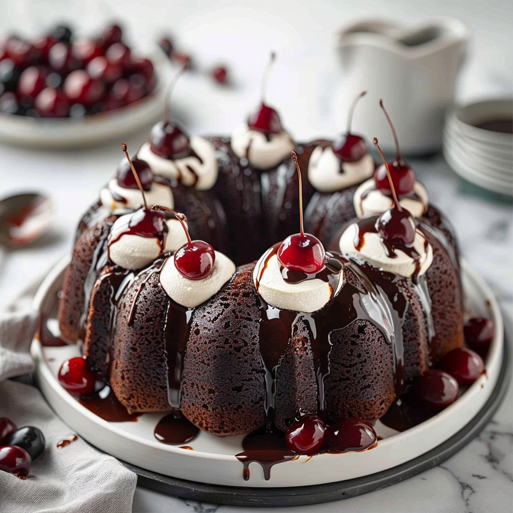 Black Forest Bundt Cake