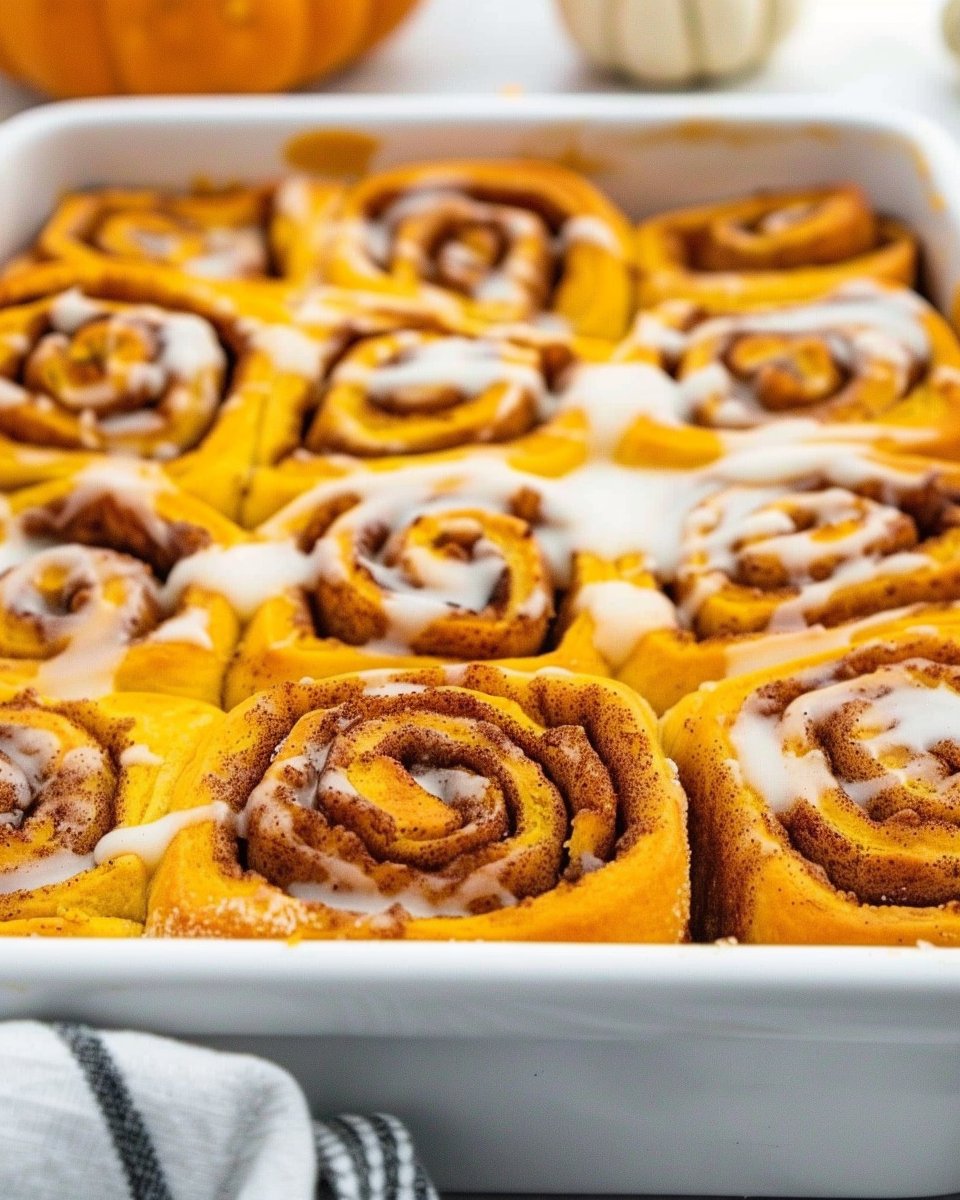 Pumpkin Cinnamon Rolls