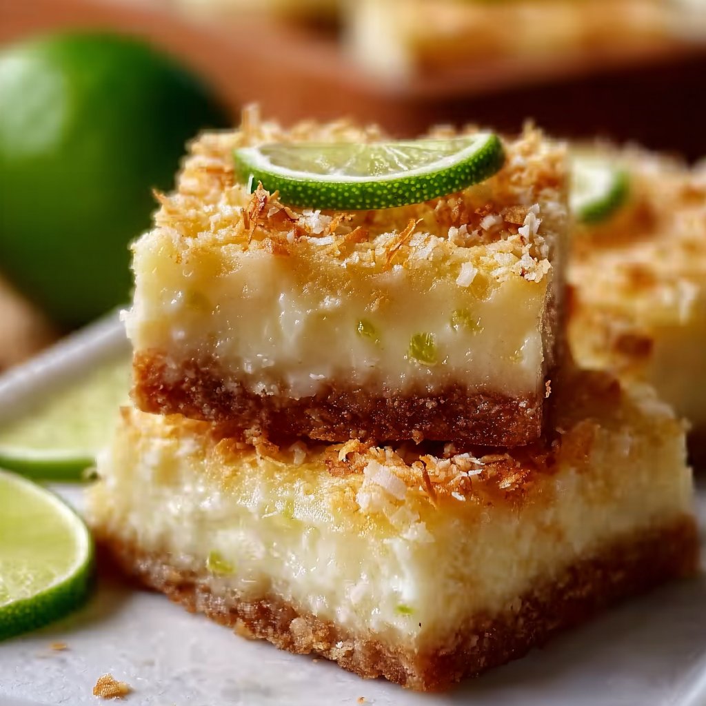 Coconut Lime Bars