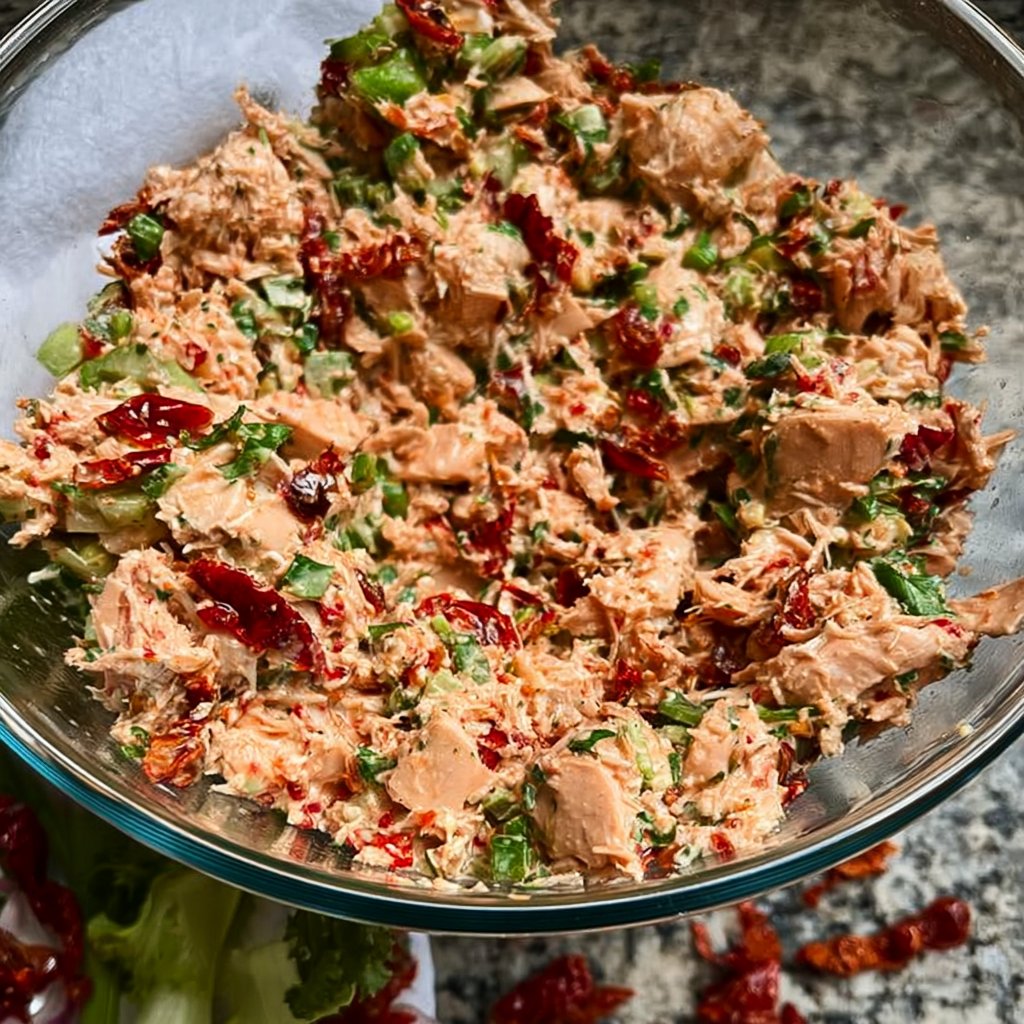 Sun Dried Tomato Chicken Salad