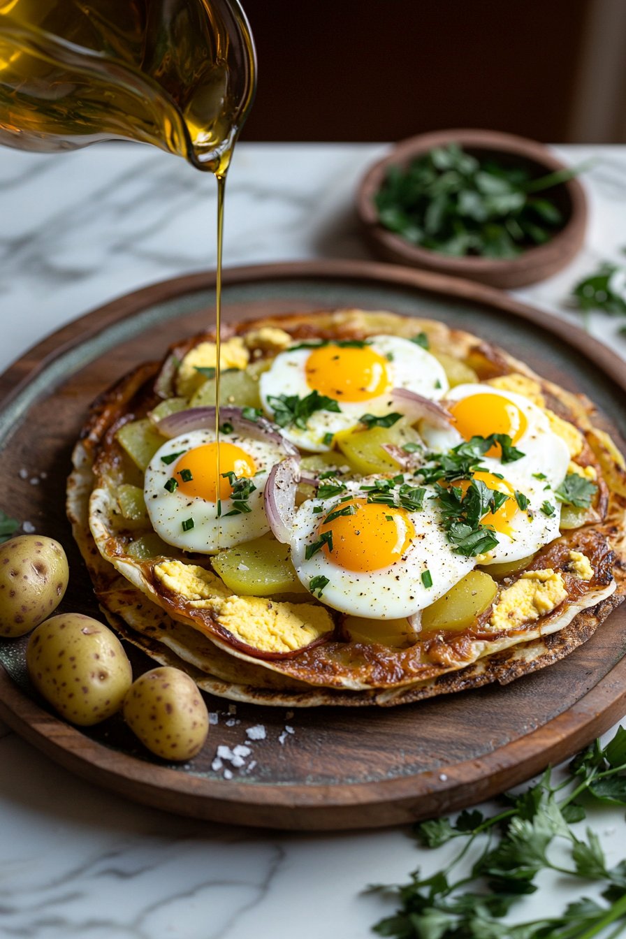 Eier-Tortilla-Frühstücksrezept