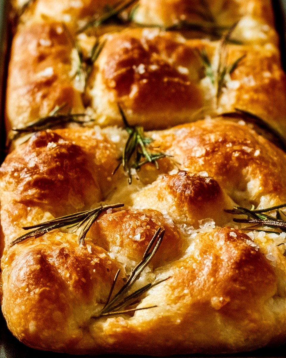 Same Day Sourdough Focaccia Bread