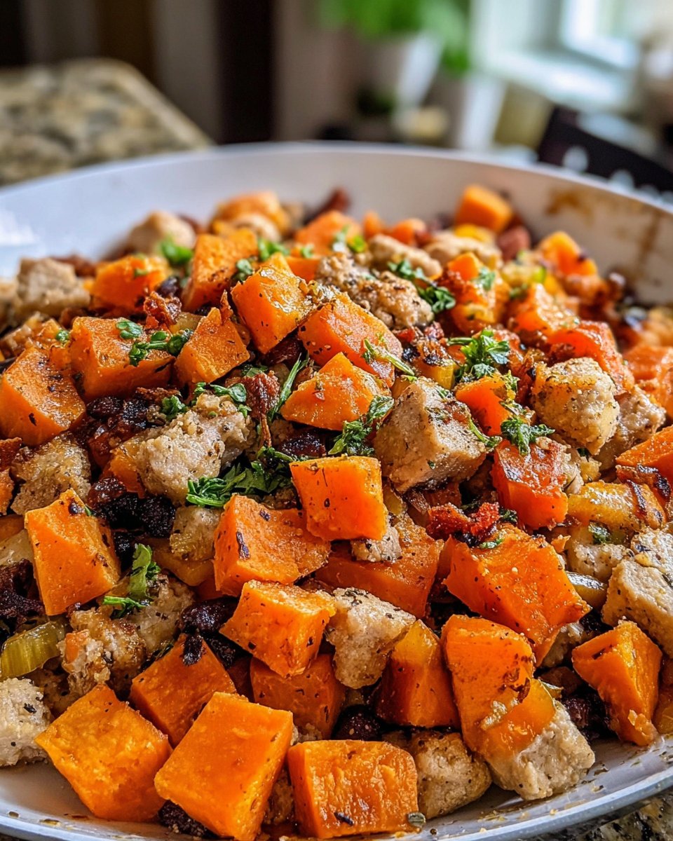 One-Pan Turkey and Sweet Potato Skillet