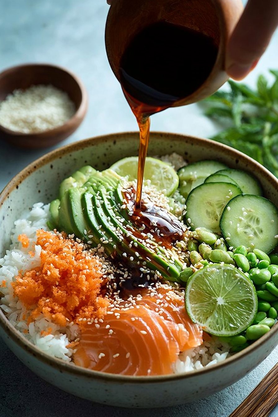 California Sushi Bowl Recipe: Fresh, Easy, Flavorful 2 California Sushi Bowl