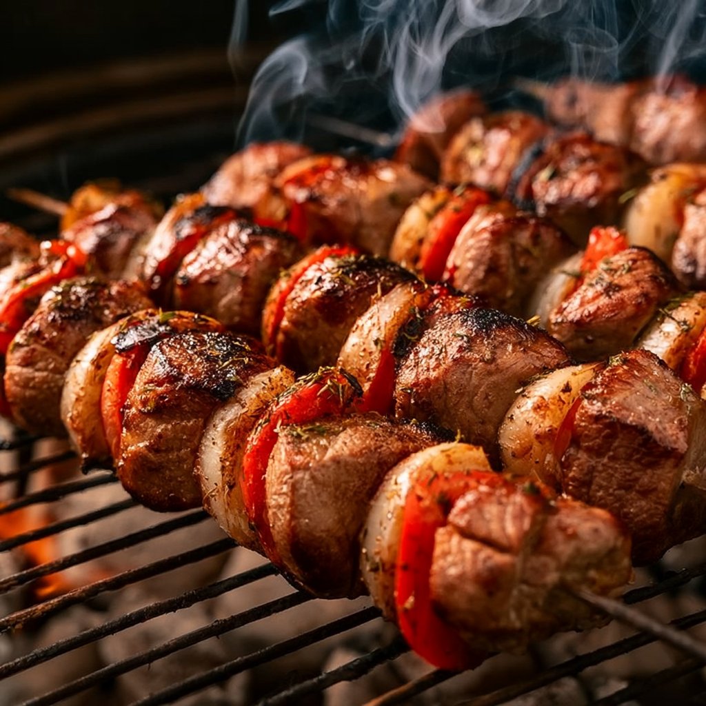 Klassisches Schaschlik
