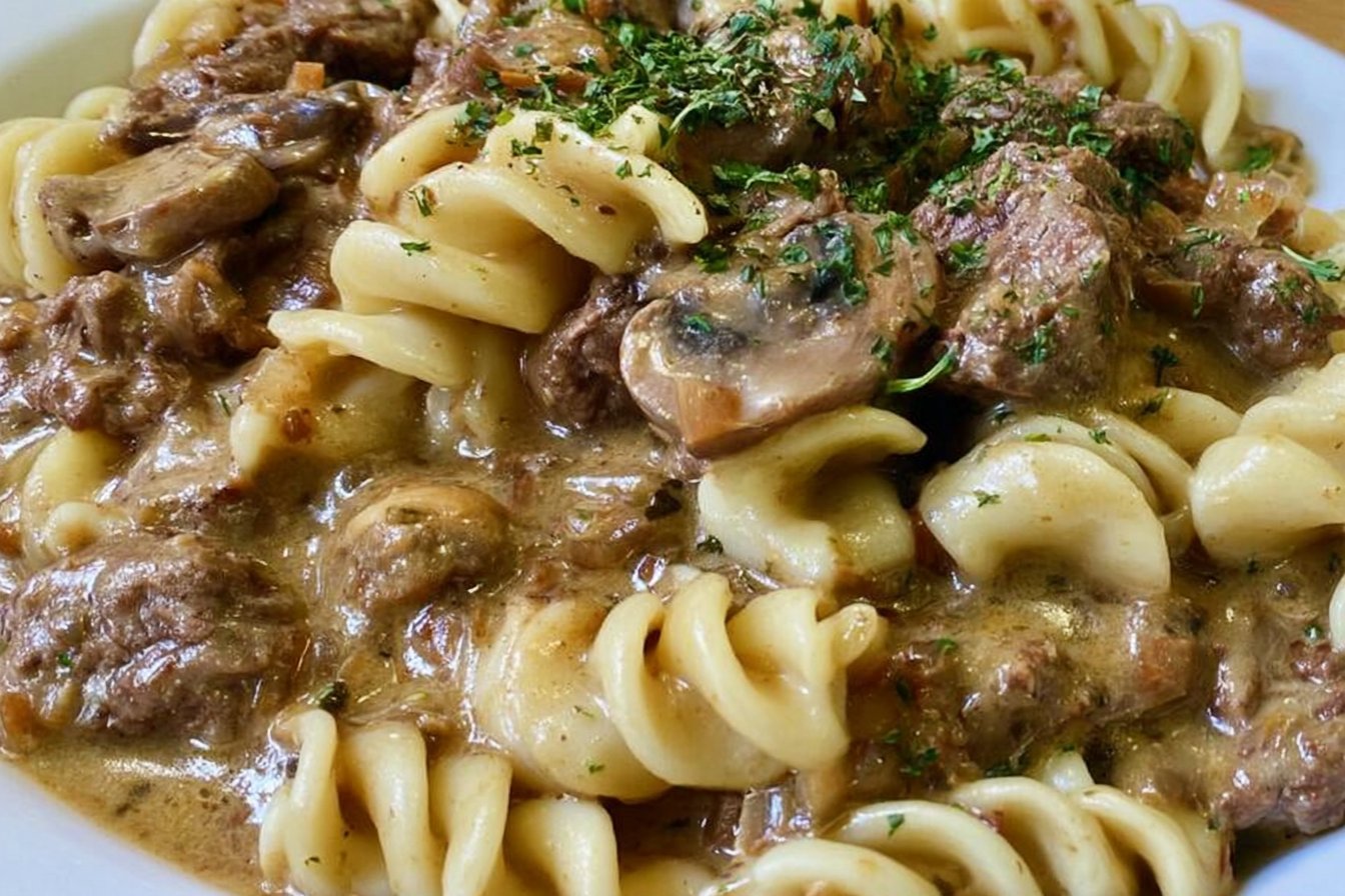 Gluten & Dairy Free Beef Stroganoff