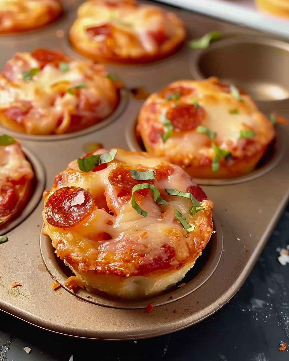 Mini Pizza Muffins