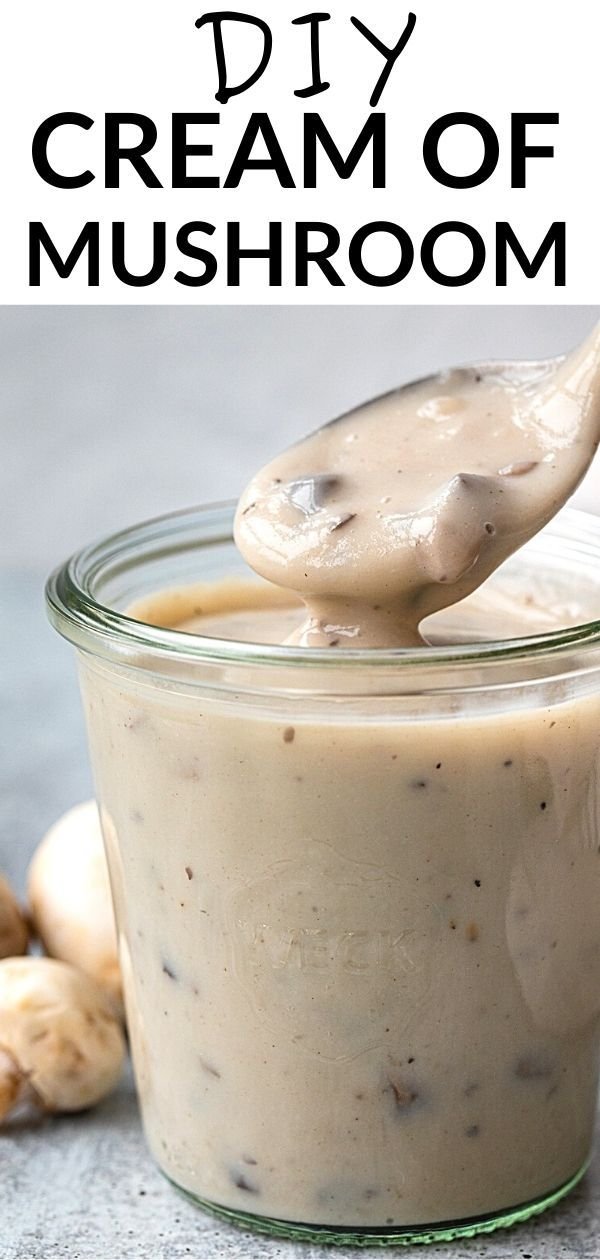 Homemade Cream Of Mushroom