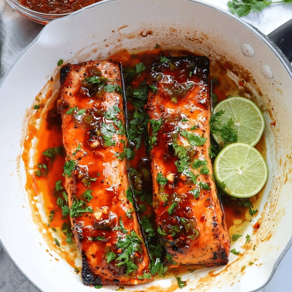 Easy Sweet Chilli Salmon