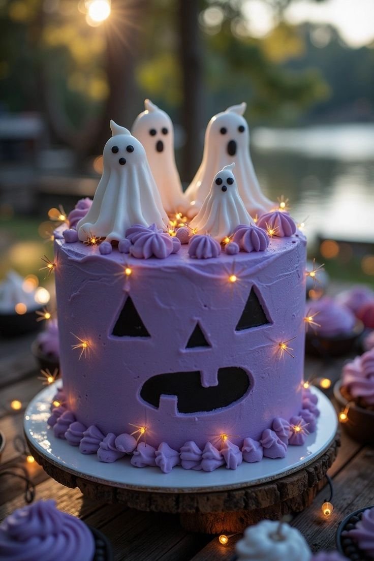 Spooky Cake Decorating Ideas for a Haunting Halloween Bash #CakeDecorating #HalloweenCak