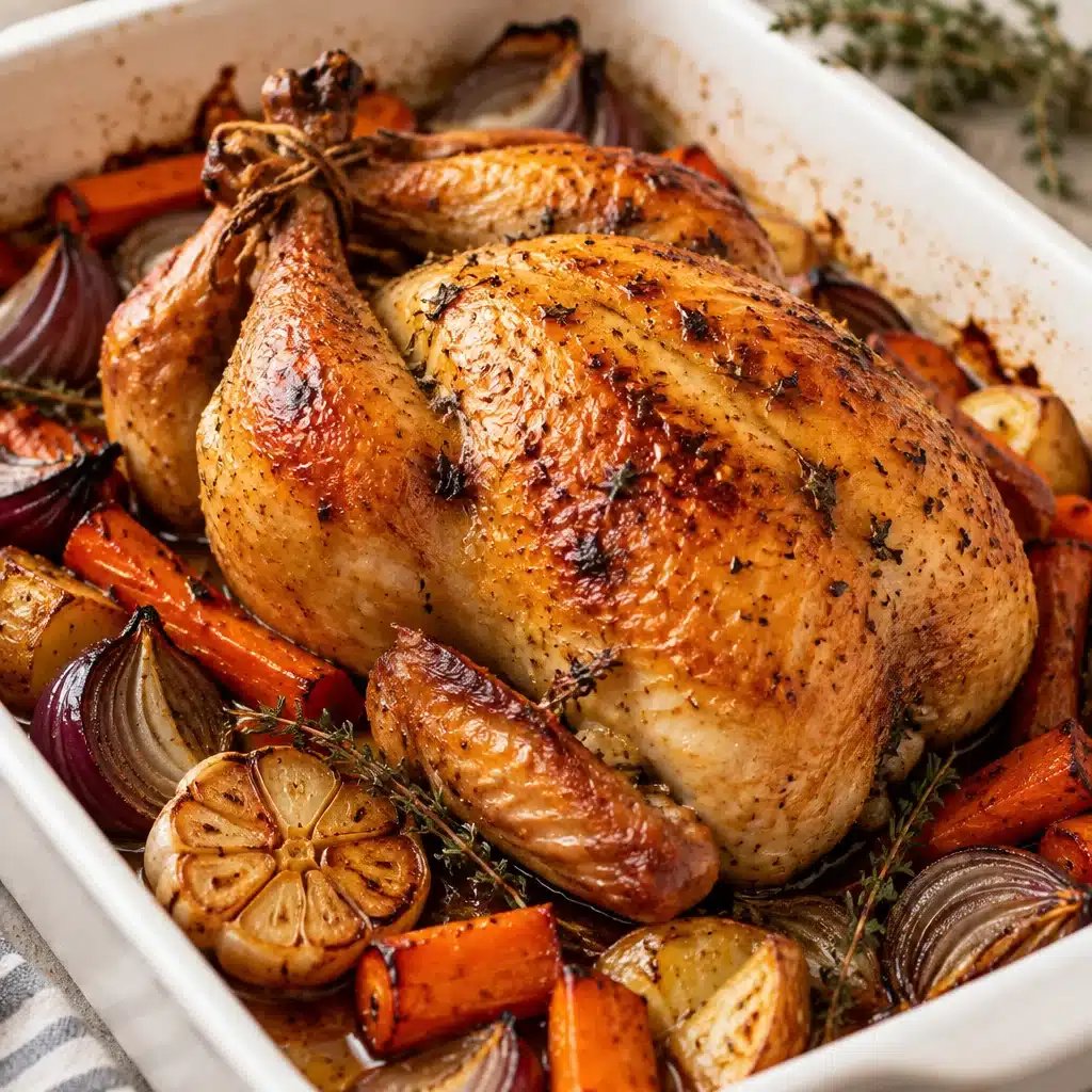 Air Fryer Whole Chicken (Holiday Roast Chicken)
