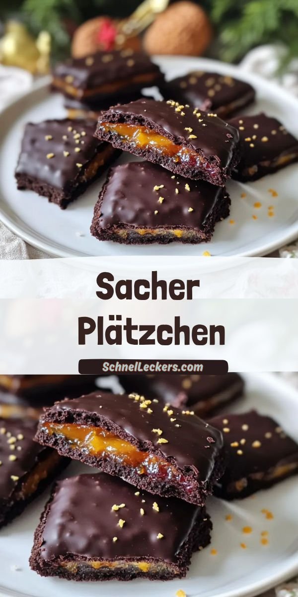 Sacher Plätzchen – Mini-Version des Klassikers