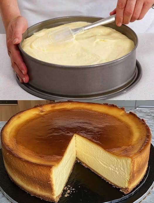 Käsekuchen ohne Boden mit 800 g Quark, total lecker! - Kochen Mit Uns