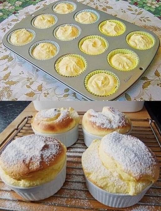 Muffins Mit Suchtfaktor Ich Nehme 1 Packung Pudding Mit QuarkZutaten:
- 1 Packung Vanillepuddingpulver ca. 37g
- 250g Quark Magerquark
- 200g Mehl
- 150g Zucker
- 100ml Sonnenblumenöl
- 10...