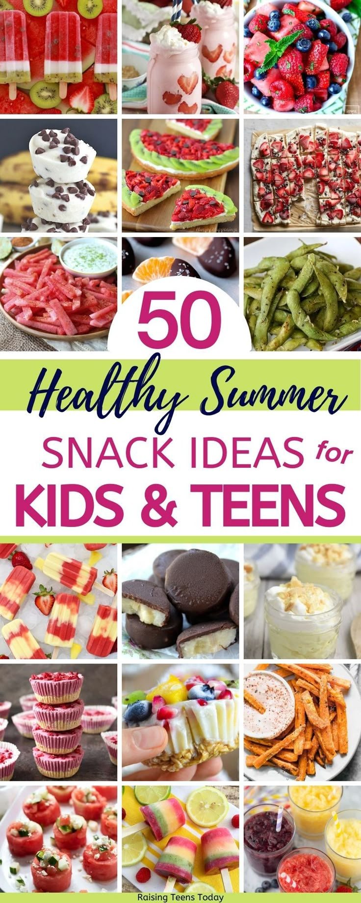 50 Healthy Summer Snacks for Teens that Aren't Boring - Raising Teens Today