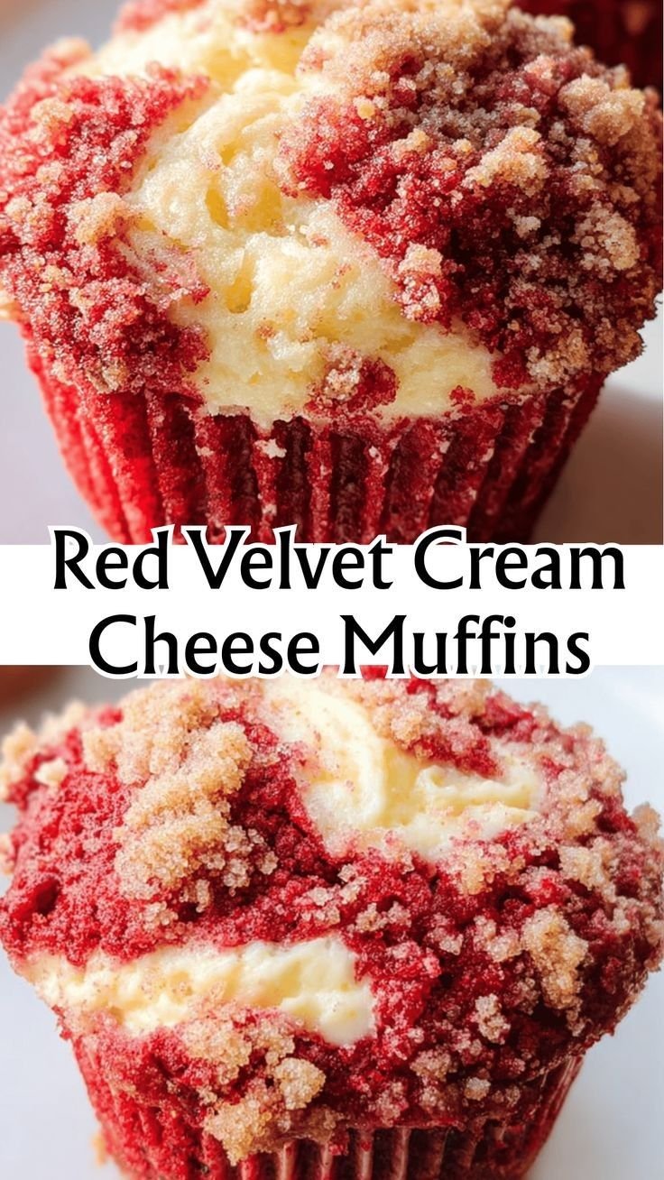 Red velvet cheese bread with muffins | Red velvet cream cheese muffins with cream cheese filling, Red velvet cream cheese muffins with pudding, Best red velvet muffin recipe