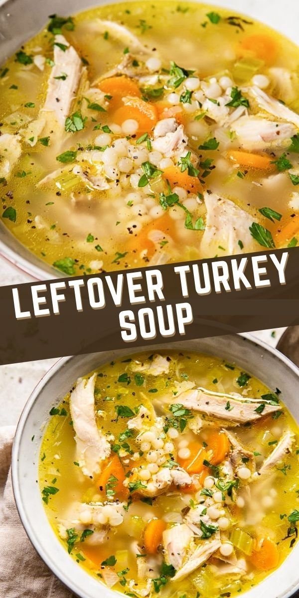 Leftover Turkey Soup