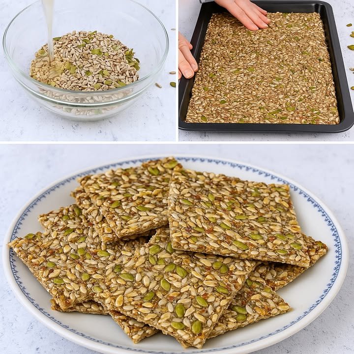 Cracker di Semi Senza Farina