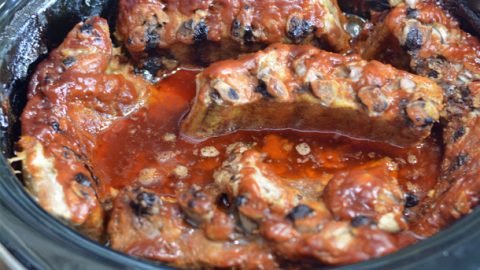 Crock Pot Barbecue Ribs