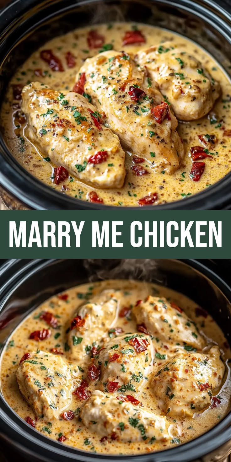 Dump and Go Crockpot Marry Me Chicken Recipe