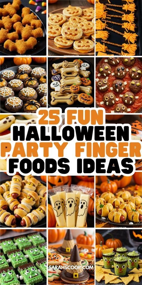 25 Halloween Party Finger Foods
