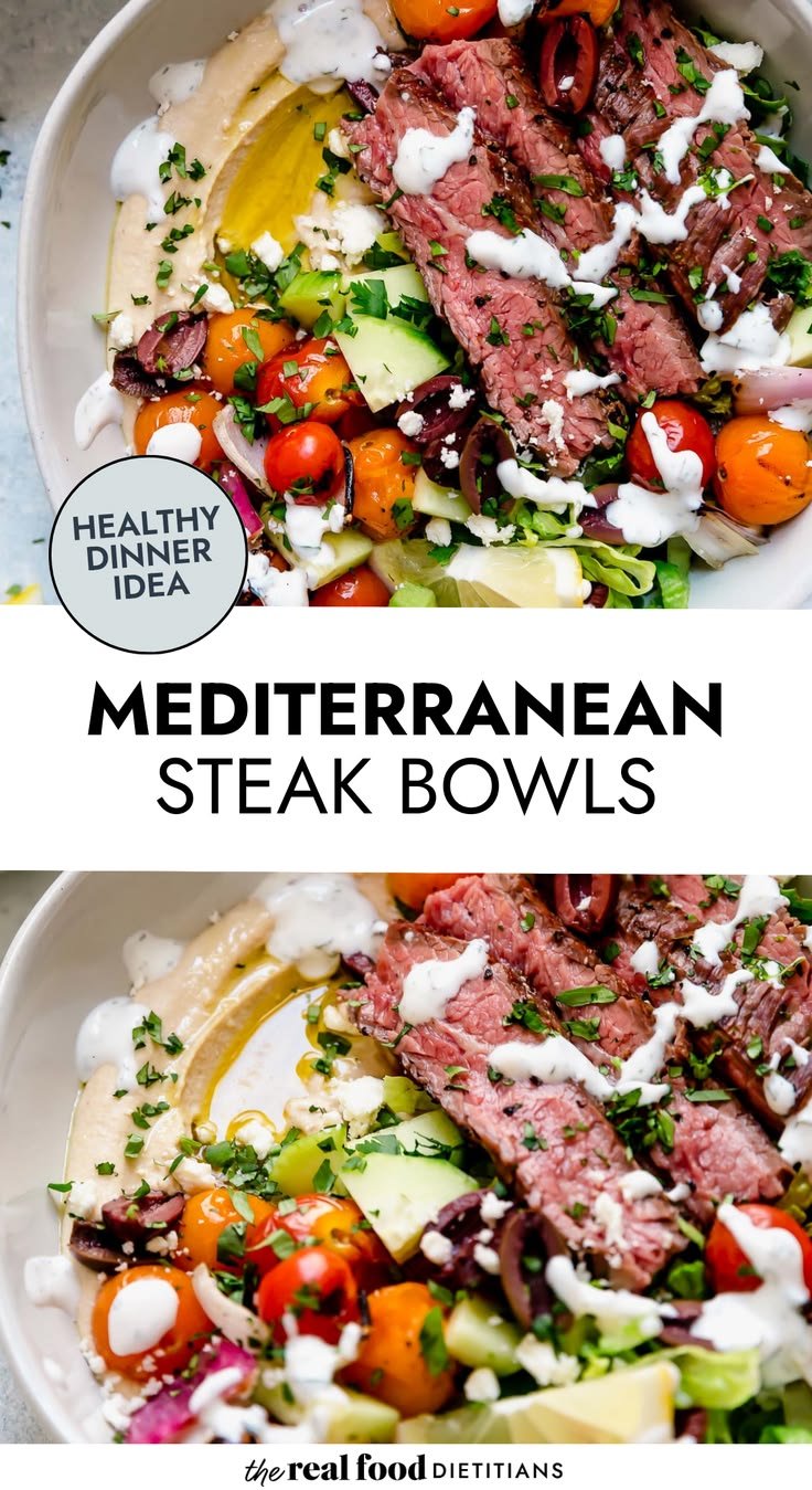 Mediterranean Steak Bowl