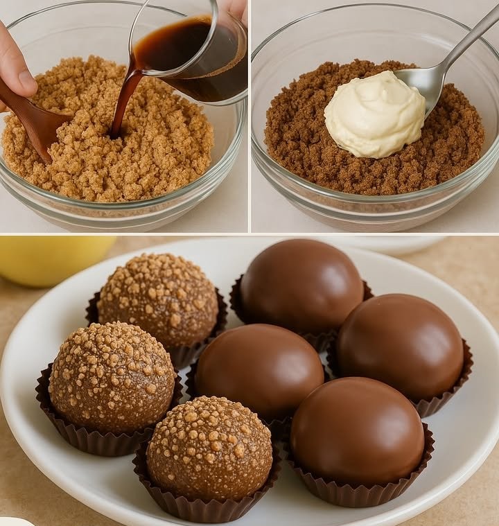 Tartufi con Savoiardi, Caffè e Mascarpone