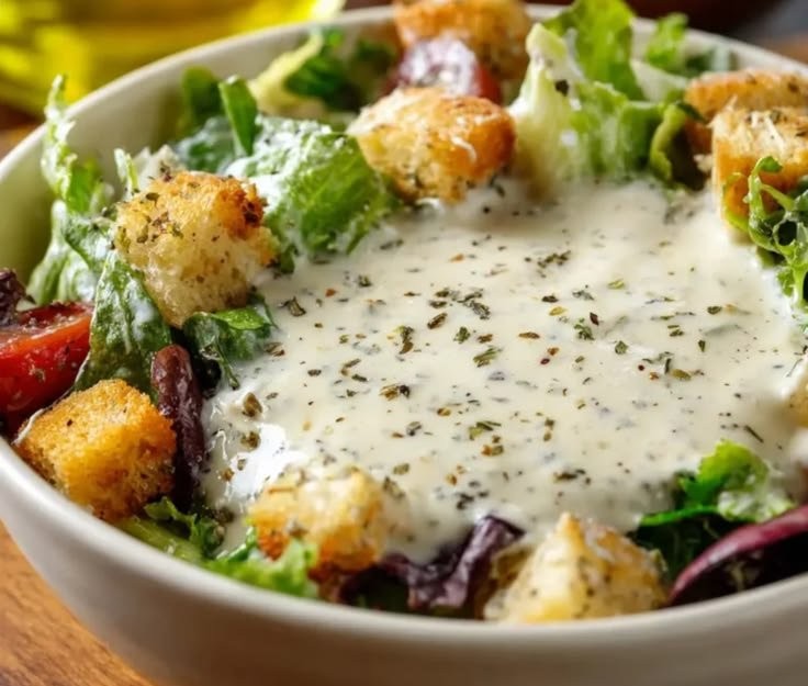 Olive Garden-Style Salad Dressing: Best Creamy & Tangy Copycat Recipe