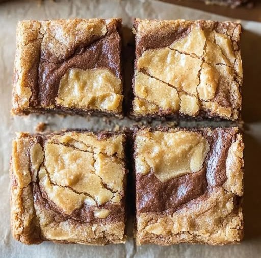 Peanut Butter Cookie Brownies