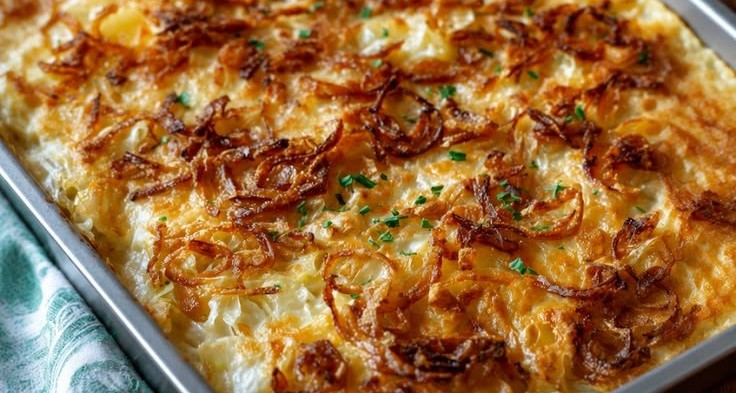 Polish Potato &amp; Cabbage Casserole