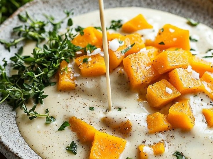 Creamy Vegan Butternut Squash Bake