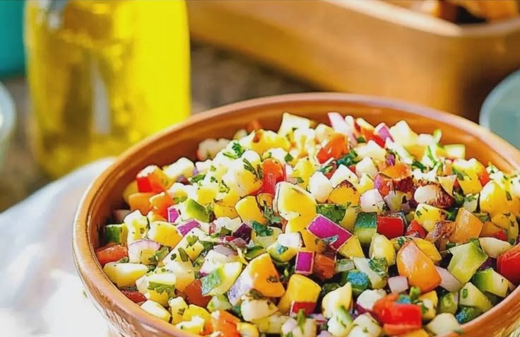 Mexican Chopped Salad Quick and Easy Recipe