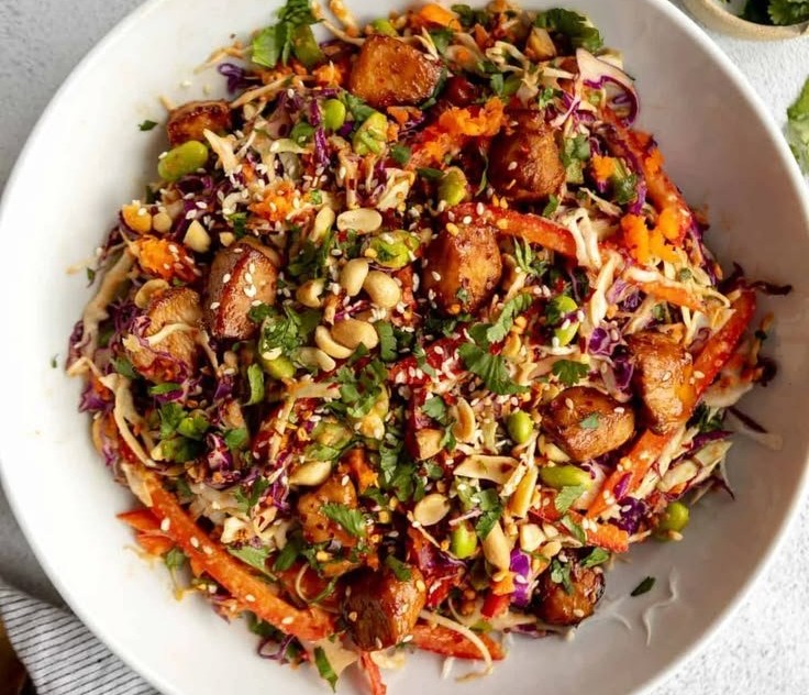 Asian Chicken Crunch Salad