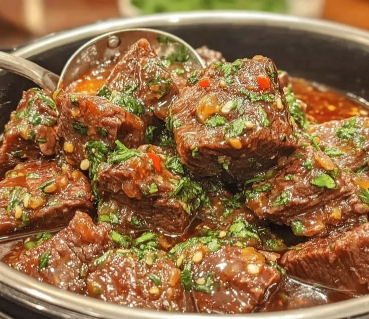 One-Pot Instant Pot Beef Tips And Gravy