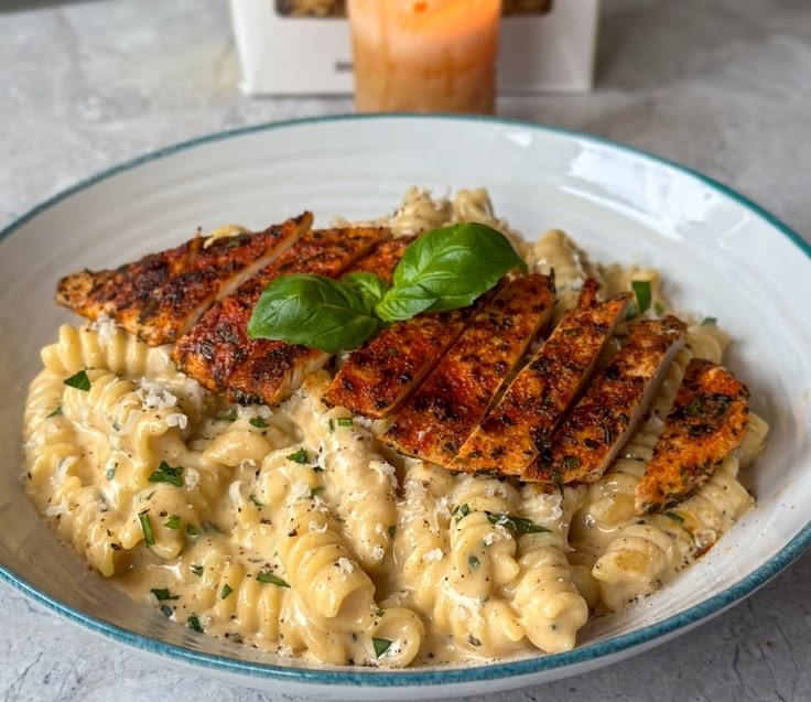 Garlic Parmesan Chicken and Pasta