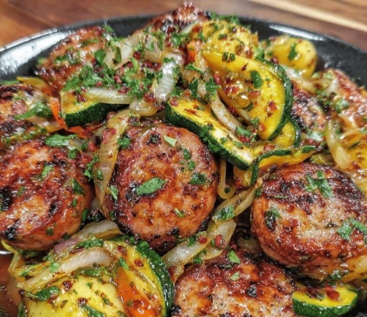 Smoky Sausage and Crispy Potatoes