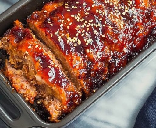 Korean Meatloaf With Gochujang Glaze