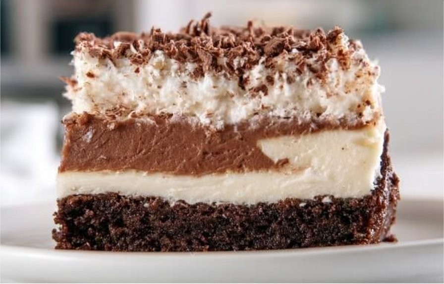 Brownie Refrigerator Cake