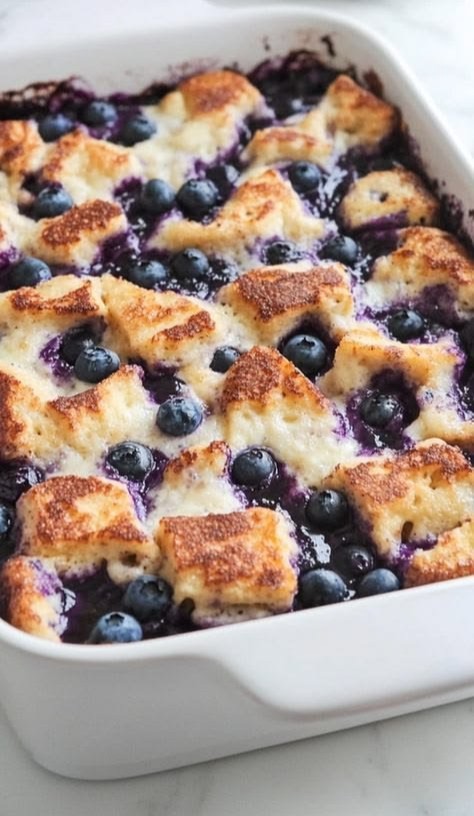 Blueberry French Toast Casserole