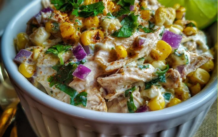 Chicken Street Corn Salad