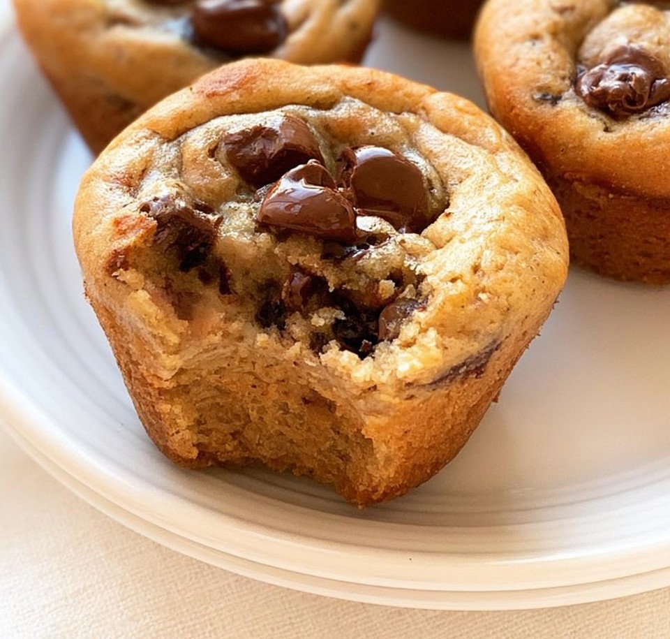 Peanut Butter Banana Muffins