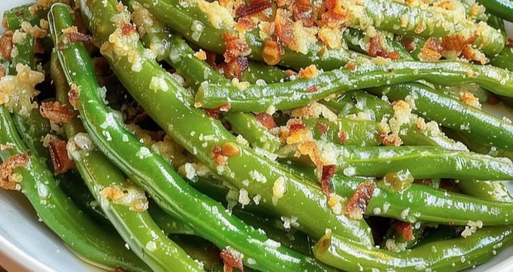 Garlic Parmesan Green Beans