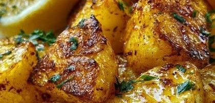 One-Pan Greek Lemon Potatoes that Elevate Dinner Tonight!