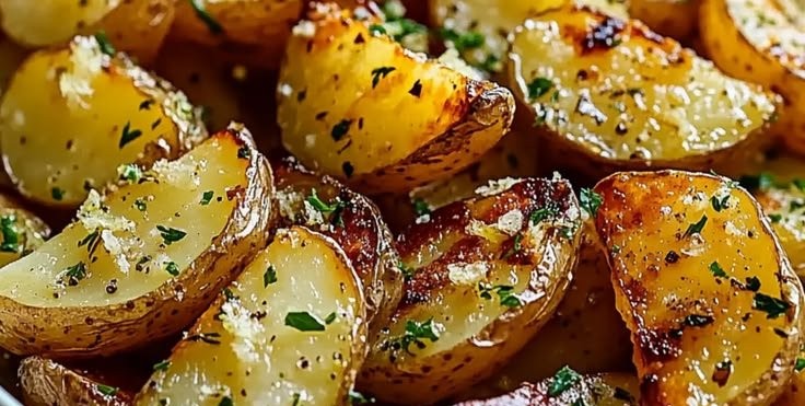 Greek Potatoes Crispy Lemon Easy and Tasty Recipe